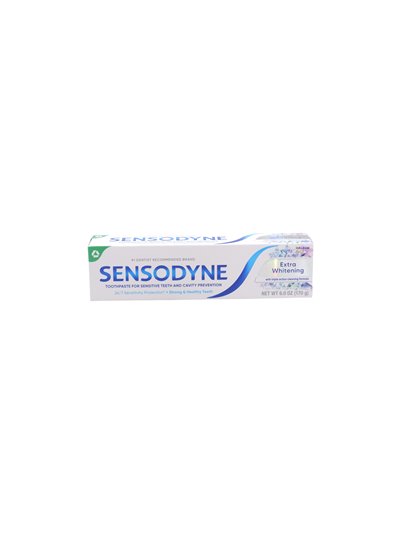 33377 - Sensodyne Toothpaste, Extra Whitening - 6.0 oz. - Box:  - Loc: J1