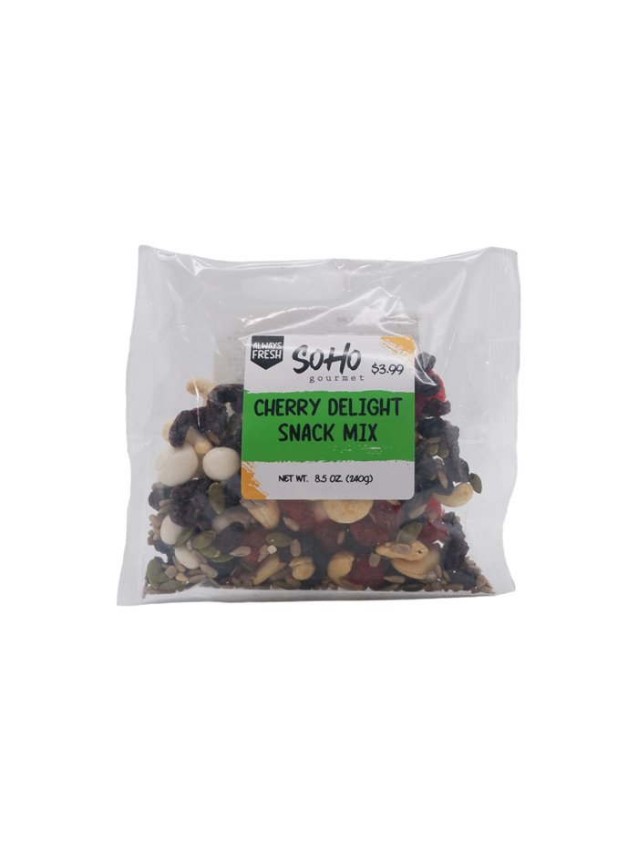33383 - Soho Cherry Delight Snack Mix - 8.5 oz. - Box:  - Loc: C.J.1