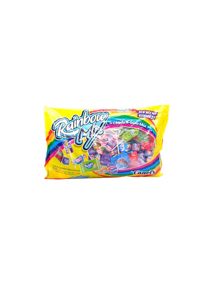33424 - Rainbow Mix. Candy & Gum.  - 2.5lb/12ct. (Case of 12) - Box:  - Loc: M8