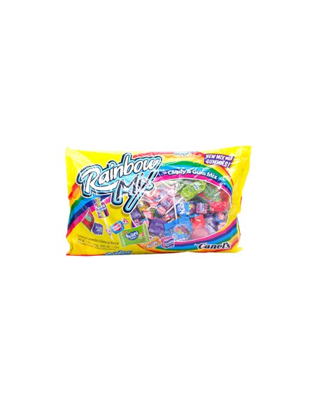33424 - Rainbow Mix. Candy & Gum.  - 2.5lb/12ct. (Case of 12) - Box:  - Loc: M8