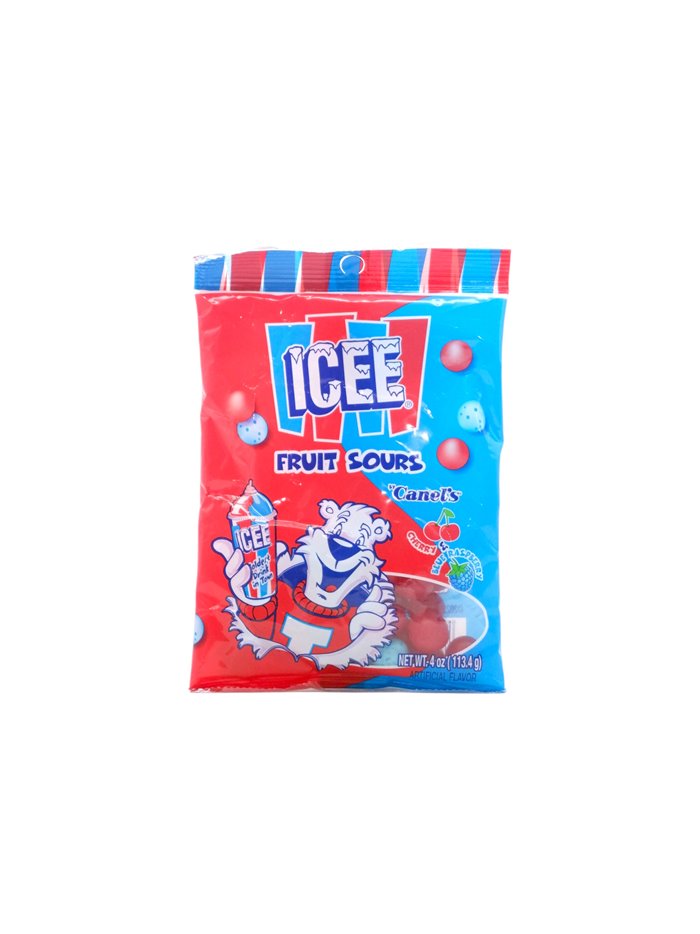 33431 - Icee Bubble (Fruit Sour) Gum  - 4oz - Box:  - Loc: L7