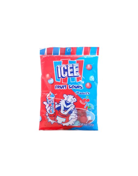 33431 - Icee Bubble (Fruit Sour) Gum  - 4oz - Box:  - Loc: L7
