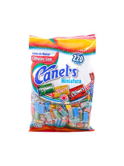 33434 - Canel's (Miniatura) Chewing Gum.  - 220Pcs. (Case of 12) - Box:  - Loc: M8