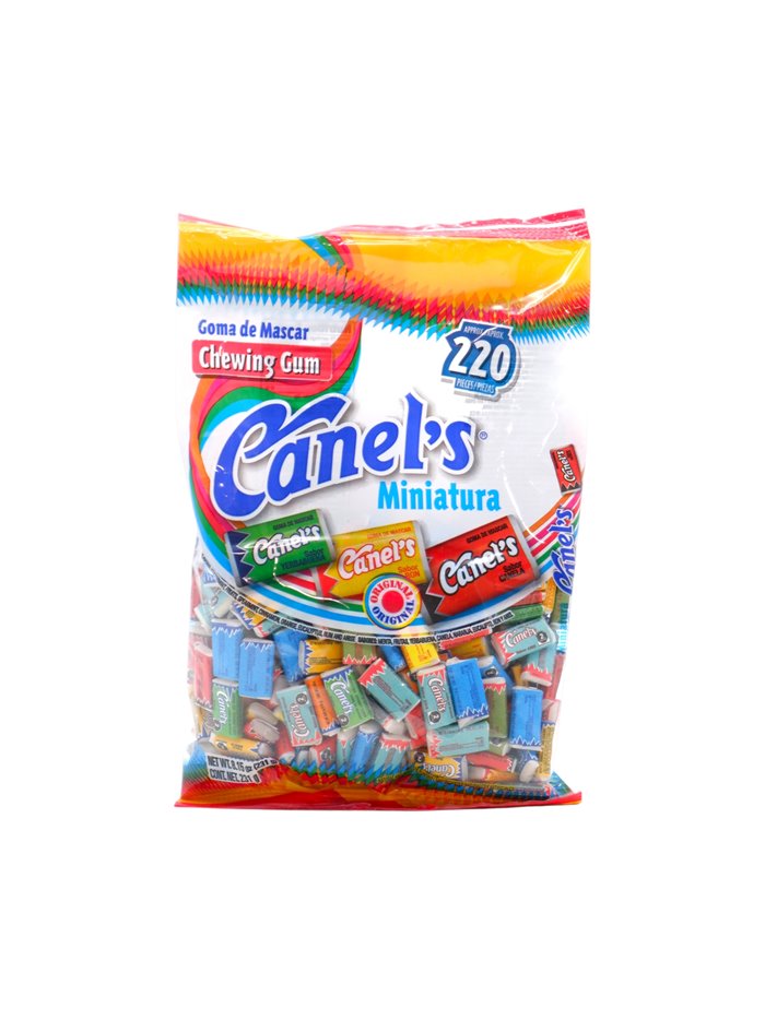 33434 - Canel's (Miniatura) Chewing Gum.  - 220Pcs. (Case of 12) - Box:  - Loc: M8
