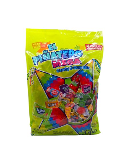 33436 - EL Pinatero Mega Mix.  - 9lbs. (Case of 4ct) - Box:  - Loc: M8