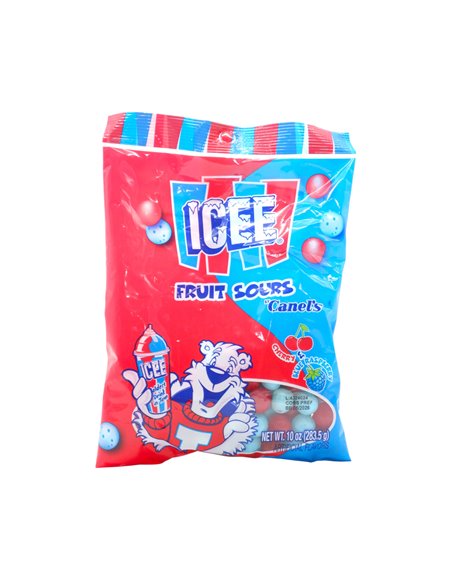 33442 - Icee Bubble (Fruit Sour) Gum  - 10oz - Box:  - Loc: L7