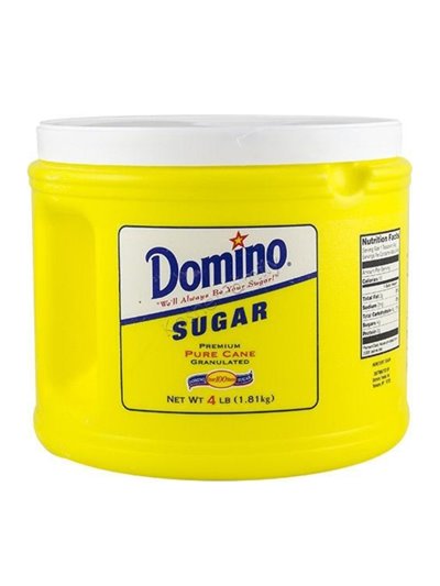 10556 - Domino Sugar (Canister) - 4lb. - Box:  - Loc: H1
