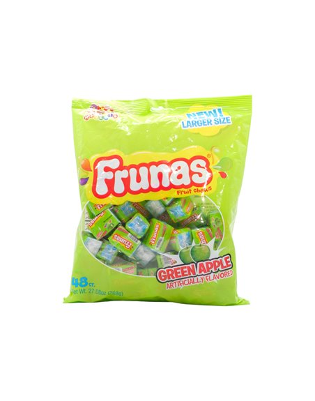 33454 - Frunas Green Apple (Bag) - 48ct - Box:  - Loc: M8
