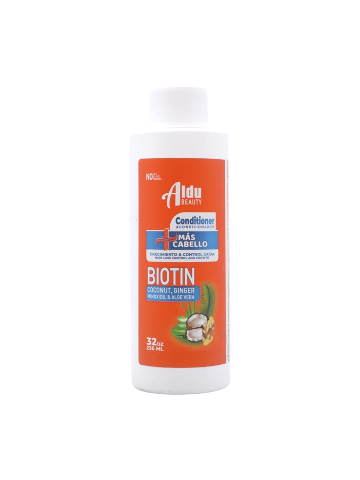 33473 - Aldu Biotin Conditioner (Ginger, Coconut, Aloe Vera, and Minoxidil) - 32 fl. oz. (Case of 12) - Box:  - Loc: I2