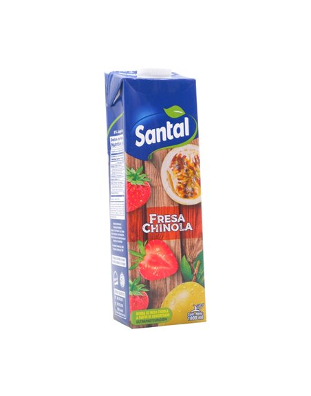 33486 - Santal Passion Fruit Juice - 1 Lt. (Pack of 12) - Box:  - Loc: F1