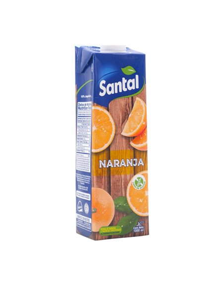 33489 - Santal Orange Juice - 1 Lt. (Pack of 12) - Box:  - Loc: F1