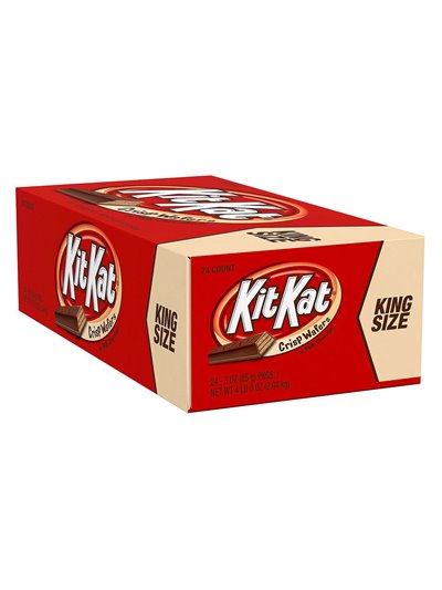 10618 - Kit Kat Bar King Size - 24ct - Box:  - Loc: M6