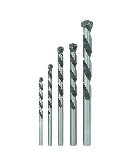 10624 - Masonary Drill Kit - 5 Pieces (TS-HW409) - Box:  - Loc: A1