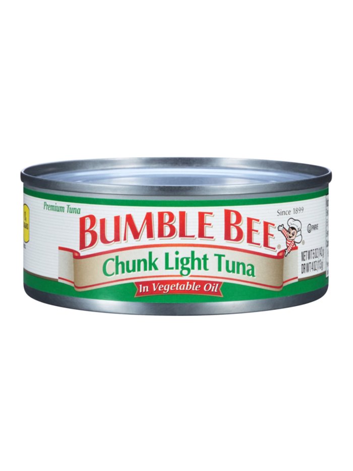 10637 - Bumble Bee Chunk Light Tuna in Oil - 5 oz (Case of 48) - Box:  - Loc: H5