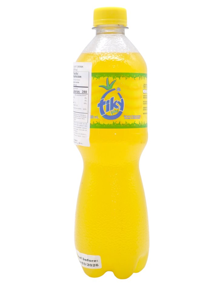 33514 - Tiky. Pineapple - 20oz. (Case of 12) - Box:  - Loc: E8