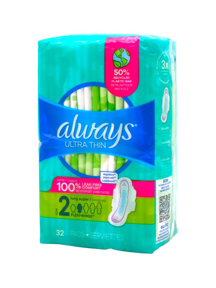 33540 - Always Ultra Thin Size 2 - 3 x 32's 97020 - Box:  - Loc: E3