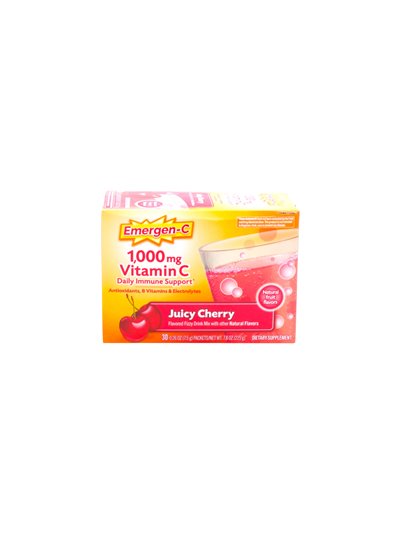 33583 - Emergen-C Vitamin C, Cherry - 30 Bags - Box:  - Loc: N1