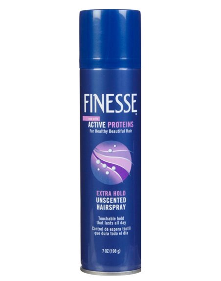 10723 - Finesse Extra Hold Unscented Hairspray - 7 oz. - Box:  - Loc: K11
