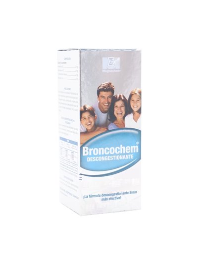 33596 - Broncochem. Contra Descongestionante (DR)/(Azul/Blue) - 4 fl. oz. - Box:  - Loc: L4