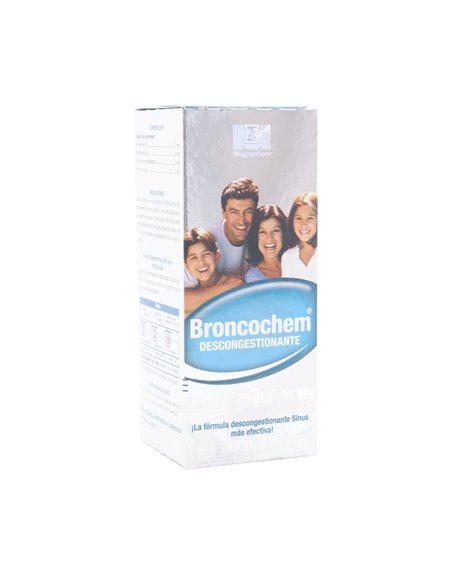 33596 - Broncochem. Contra Descongestionante (DR)/(Azul/Blue) - 4 fl. oz. - Box:  - Loc: L4
