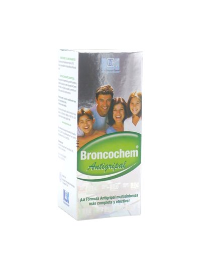 33598 - Broncochem. Anti Gripal (DR)/(Verde/Green) - 4 fl. oz. - Box:  - Loc: L4