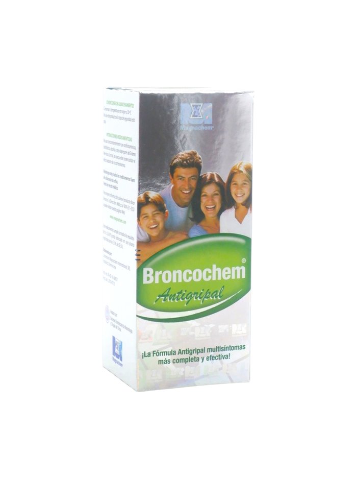33598 - Broncochem. Anti Gripal (DR)/(Verde/Green) - 4 fl. oz. - Box:  - Loc: L4