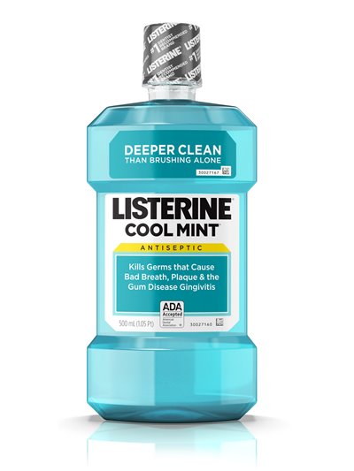 10850 - Listerine Cool Mint - 500ml - Box:  - Loc: K5