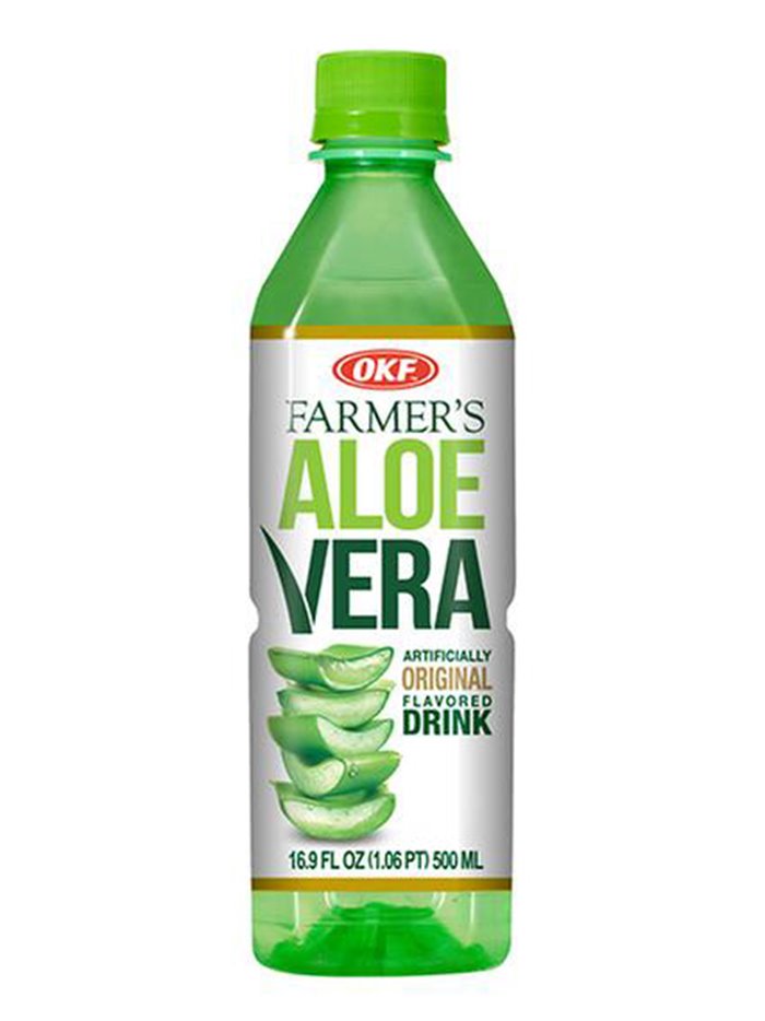10854 - OKF Aloe Vera Drink, Original - 500ml (Case of 20) - Box:  - Loc: F10