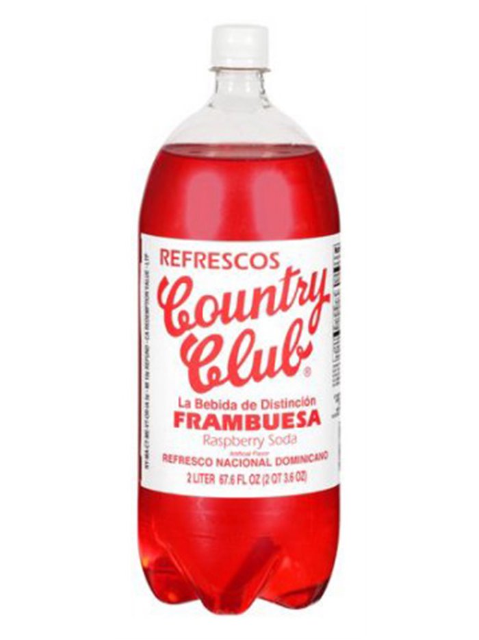 10973 - Country Club Frambuesa - 2 Lt (8 Pack) - Box:  - Loc: E9