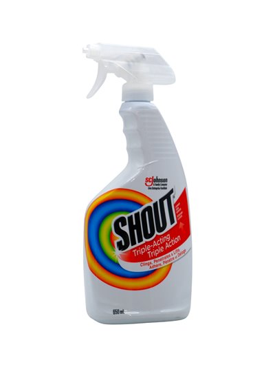 33713 - Shout Spray. Triple Action. 650ml. (Case of 8) - Box:  - Loc: I5