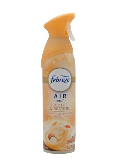 33740 - Febreze Air Spray. Smoothe Restore - 8.8oz. (Case of 6) - Box:  - Loc: I7