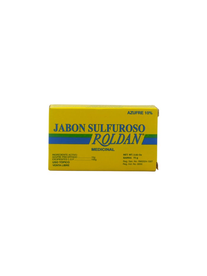 33809 - Roldan Sulfuroso Soap - 75g - Box:  - Loc: 