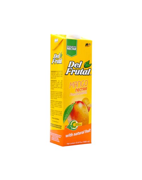 33863 - Del Frutal Mango Nectar Tetra 12/1L - Box:  - Loc: K10
