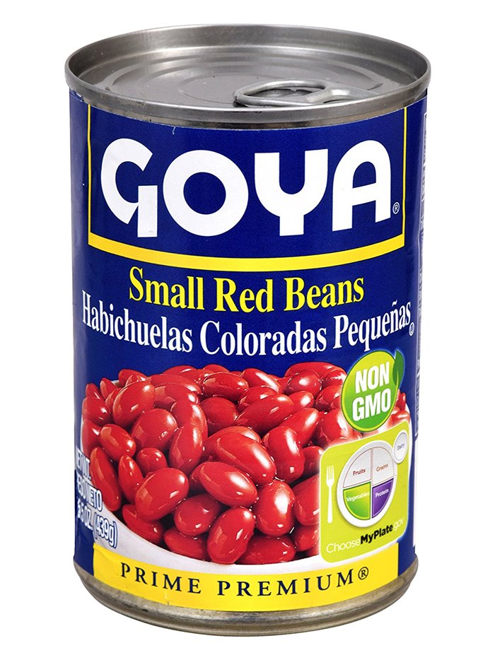 11476 - Goya Small Red Beans - 15.5 oz. (Pack of 24) - Box:  - Loc: G10