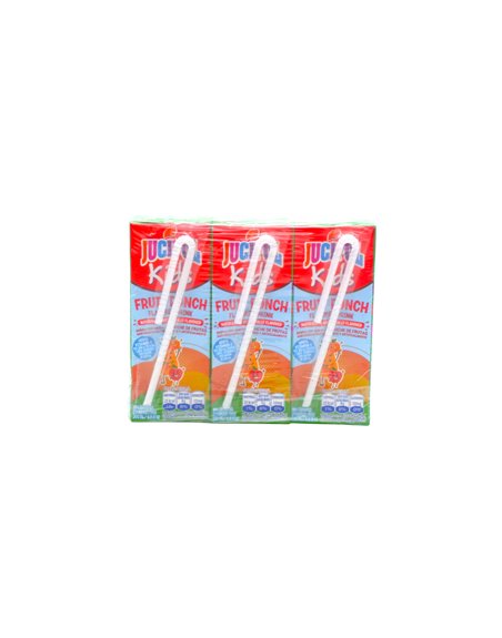 34044 - Juiful Kid Fruit Punch - 6.8oz. (Pack of 24) - Box:  - Loc: F1