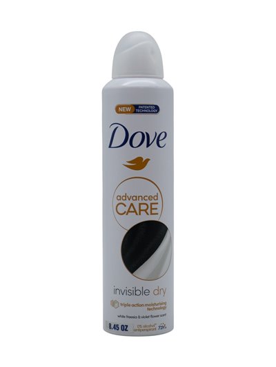 34080 - Dove Advance Care Deodorant Spray,  Invisible Dry - 250ml - Box:  - Loc: 31M