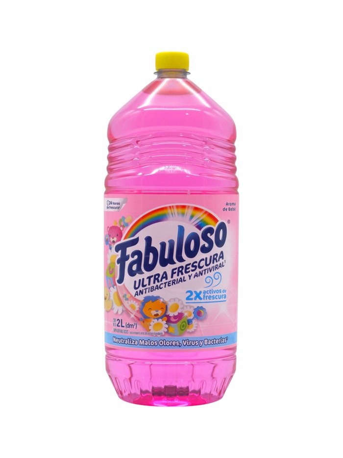 34115 - Fabuloso Aroma De Bebé - 2Lt. (Case of 8) - Box:  - Loc: D12