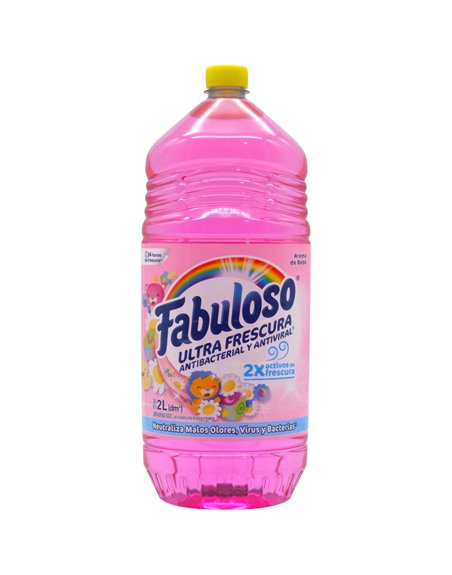 34115 - Fabuloso Aroma De Bebé - 2Lt. (Case of 8) - Box:  - Loc: D12