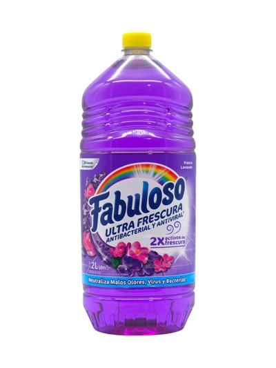 34116 - Fabuloso Fresca Lavanda - 2Lt. (Case of 8) - Box:  - Loc: D12