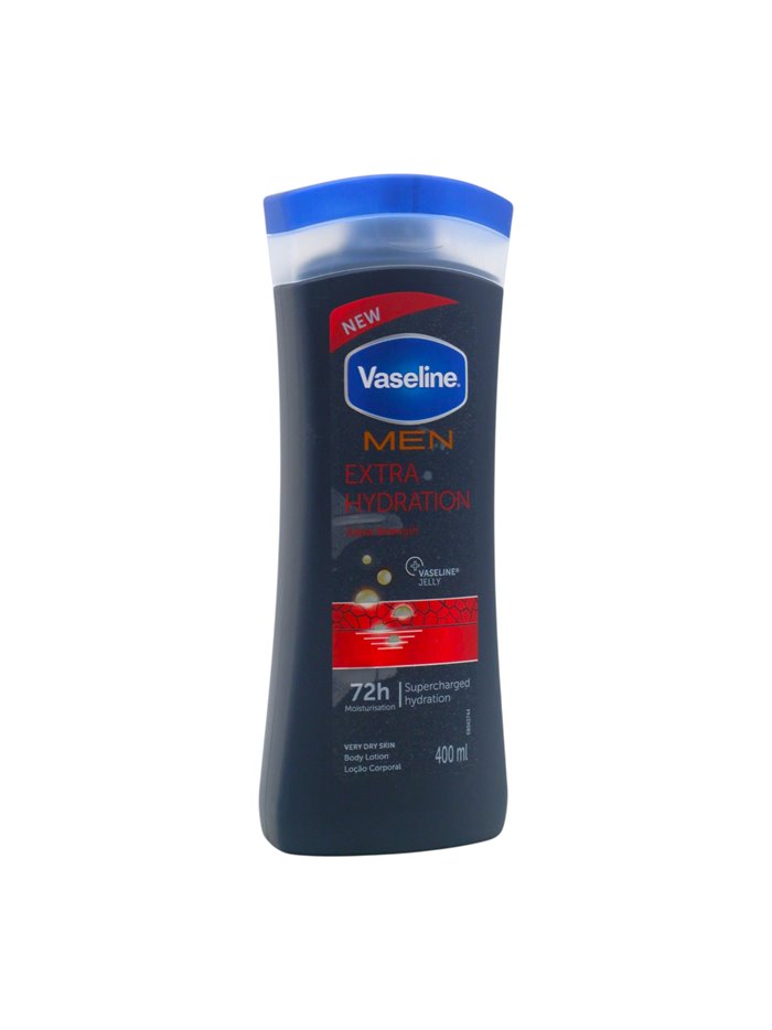 34134 - Vaseline Men Extra Hydration - 400ml - Box:  - Loc: J1