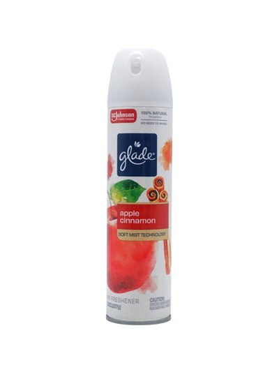 34306 - Glade Apple Cinnamon Spray. - 7.3 oz. (Case of 6) - Box:  - Loc: I5