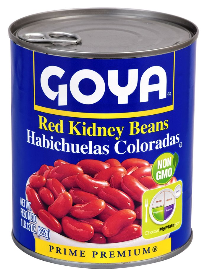11915 - Goya Red Kidney Beans - 29 oz. (Pack of 12) - Box:  - Loc: G9