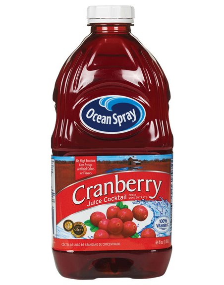 12035 - Ocean Spray Cranberry Juice - 64 fl. oz. (8 Pack) - Box:  - Loc: F11