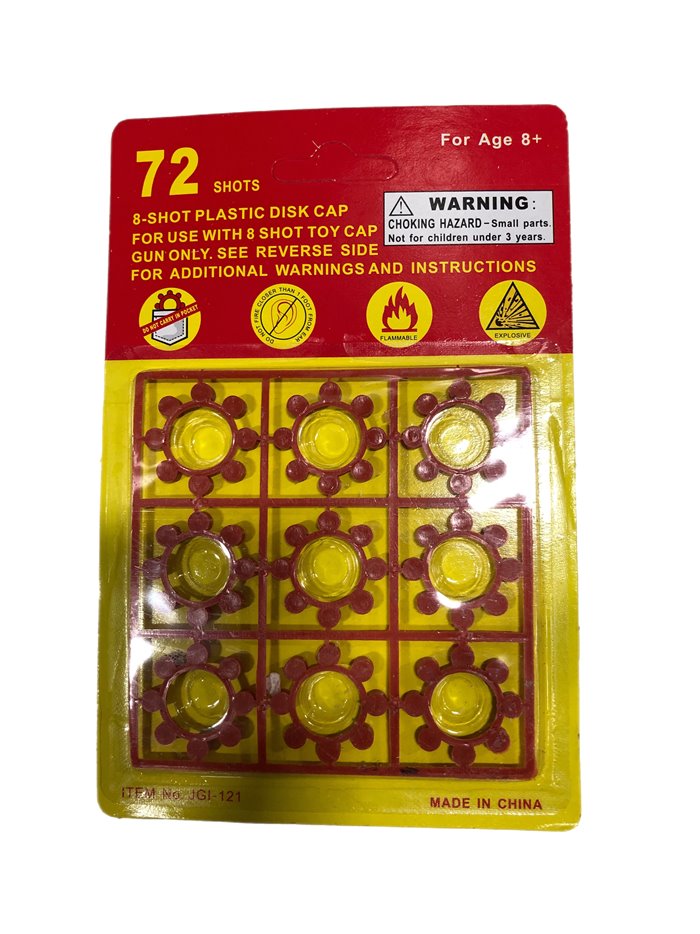 12949 - 8-Shot Ring Caps - Box:  - Loc: J7