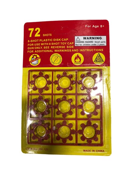 12949 - 8-Shot Ring Caps - Box:  - Loc: J7