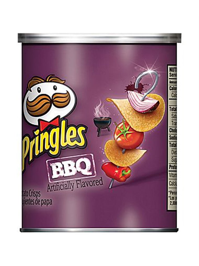13125 - Pringles BBQ - 1.41 oz. (12 Pack) - Box:  - Loc: N5