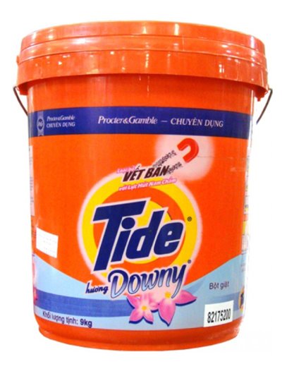 13180 - Tide Powder Detergent W/Downy - 8.5kg (Bucket) - Box:  - Loc: C7