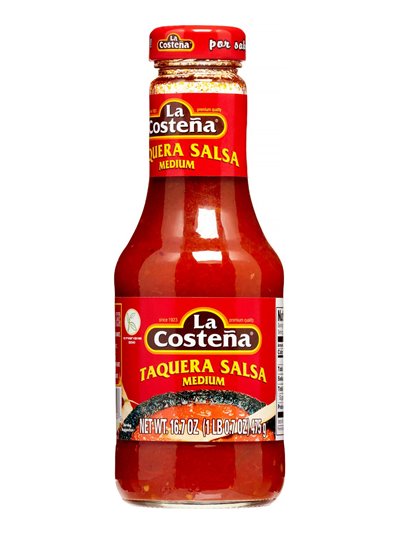13272 - La Costeña Salsa Taquera Medium - 16.7 oz. (Case of 12) - Box:  - Loc: G12
