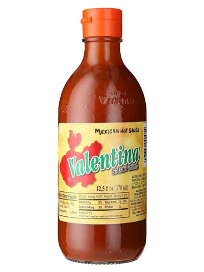 13274 - Valentina Hot Sauce Yellow - 12.5oz. 370ml  (Case of 24) - Box:  - Loc: G13