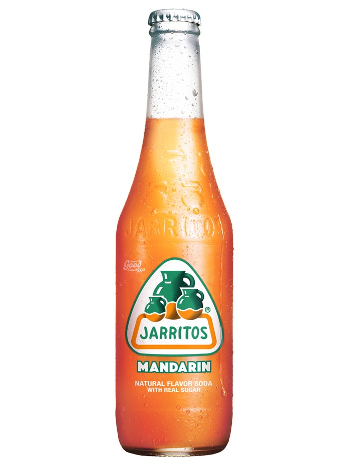 13283 - Jarritos Mandarin - 12.5 fl. oz. (24 Pack) - Box:  - Loc: D9